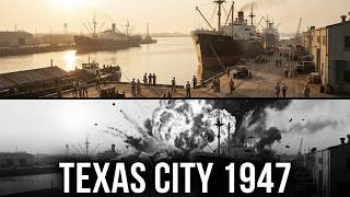 The Blast That Launched an Anchor 3 Miles | AI Reconstruction of the 1947 Texas City Explosion