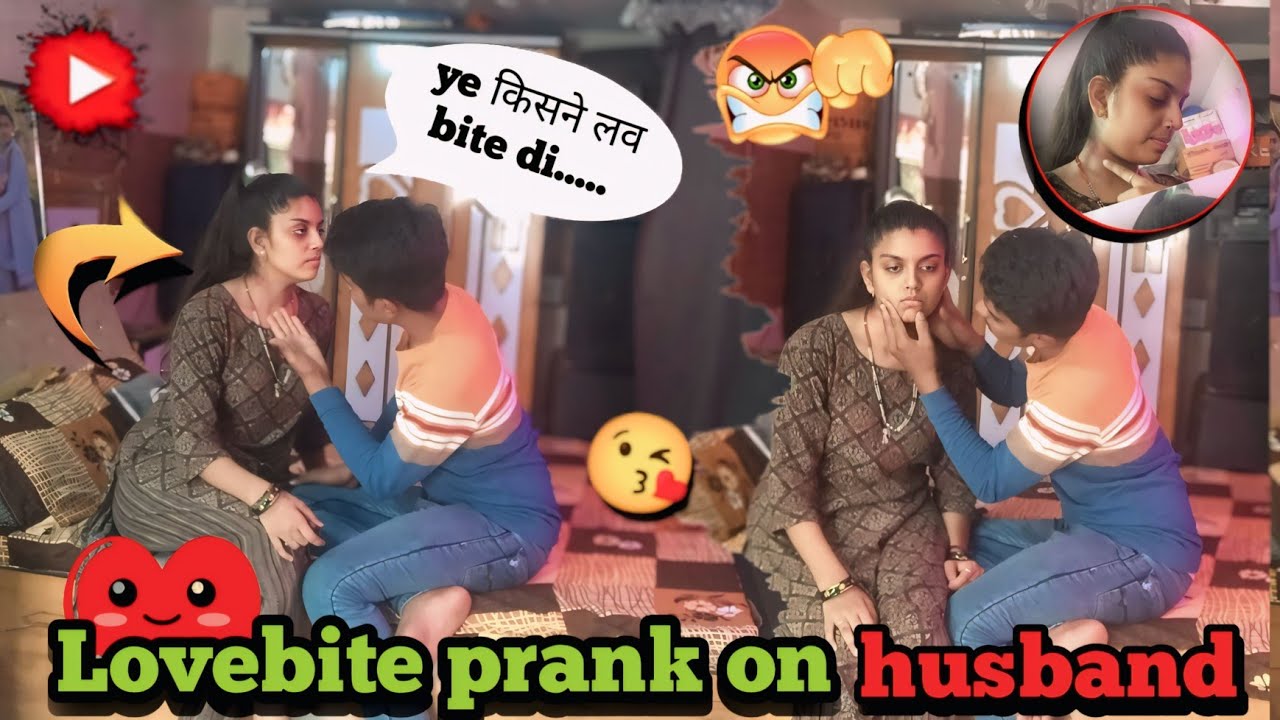 Hickey 💋( Love Bite ) Prank On Husband || Gone Extremely Wrong 😱 ||A ...