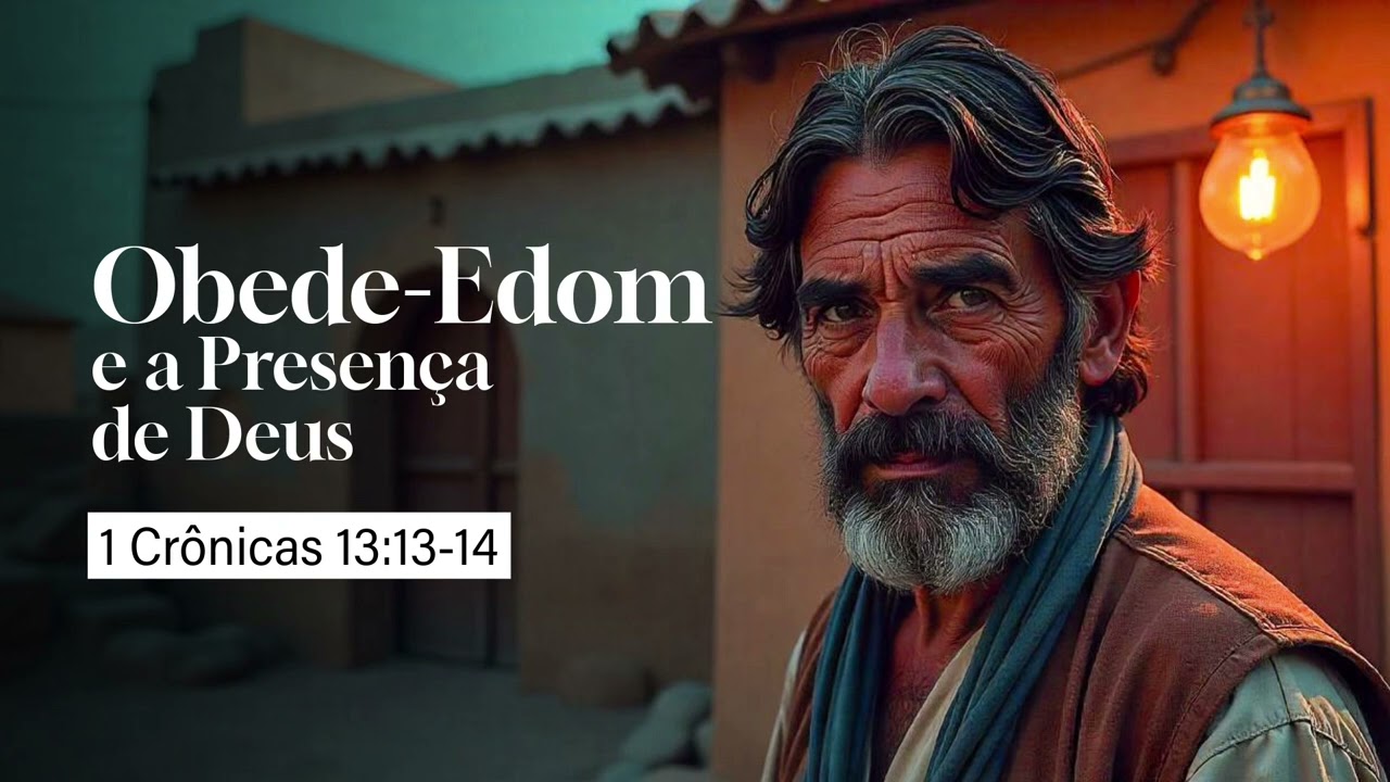 Obede-Edom é a Presença de Deus 1 Crônicas 13:13-14