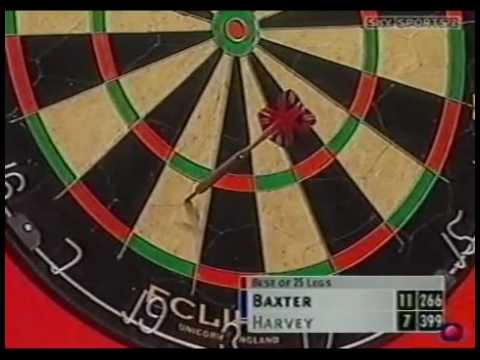 Ronnie Baxter v Jamie Harvey 2002 PDC World Matchp...