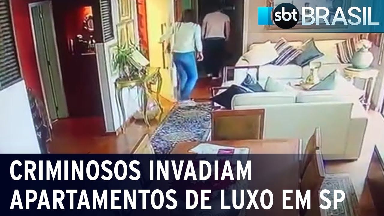 SP: polícia prende quadrilha suspeita de roubar apartamentos de luxo | SBT Brasil (21/05/22)