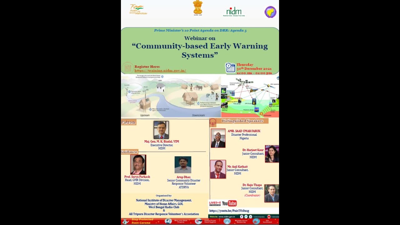 Communitybased Early Warning Systems YouTube