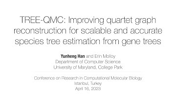 Y Han. TREE-QMC: Improving quartet graph construction for species tree estimation from gene trees