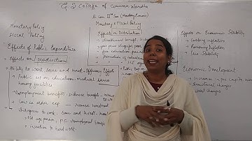 B.Com Sem 3 - Monetary Economics - Lecture 26