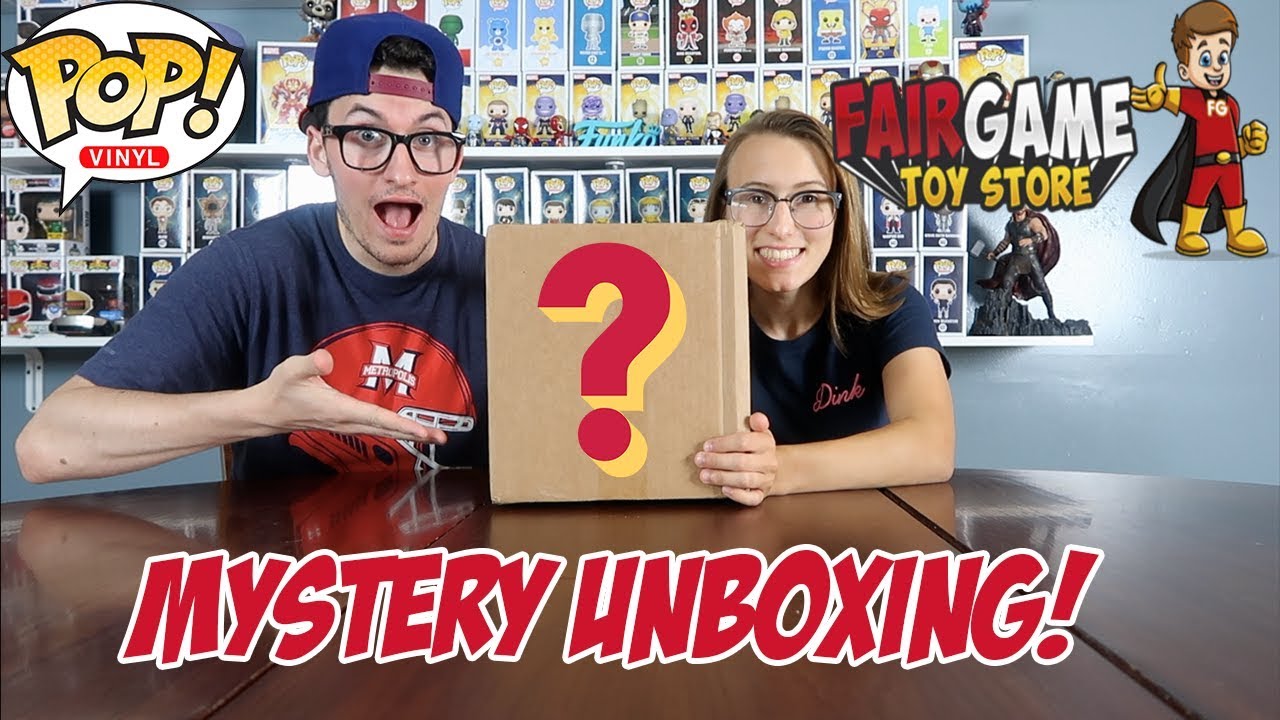 FUNKO POP MYSTERY PACKAGE FROM FAIR GAME TOY STORE!!
