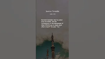Jami At Tirmidhi Hadith 2729 The Book On Faith 