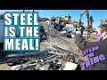 Steel Is The Meal But We Got Some Major Scores Dumpster Diving Today! - Scrap Metal Recycling