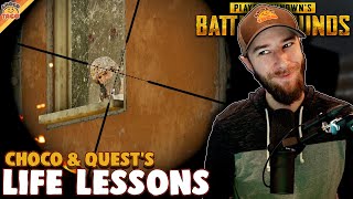 Some Life Lessons with chocoTaco & Quest - PUBG Erangel Duos Gameplay