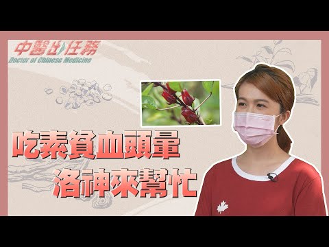 台灣-中醫出任務-20211114-吃素貧血頭暈 洛神來幫忙