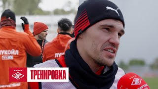 Зобнин: «Новая цель - 300 игр» | Тренировка перед «Краснодаром»