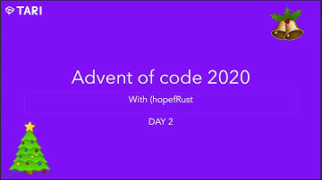 Advent of code 2020 in idiomatic Rust - Day 2