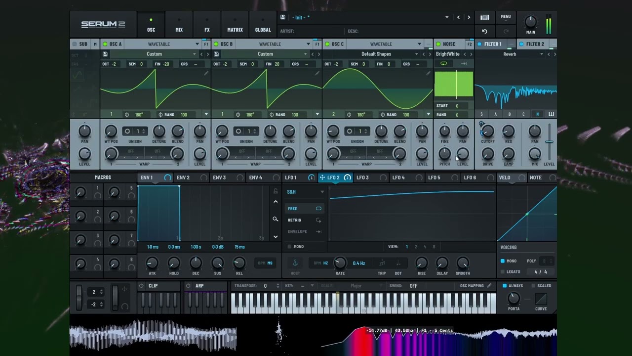 Learn Neuro Reese Basses in Serum 2