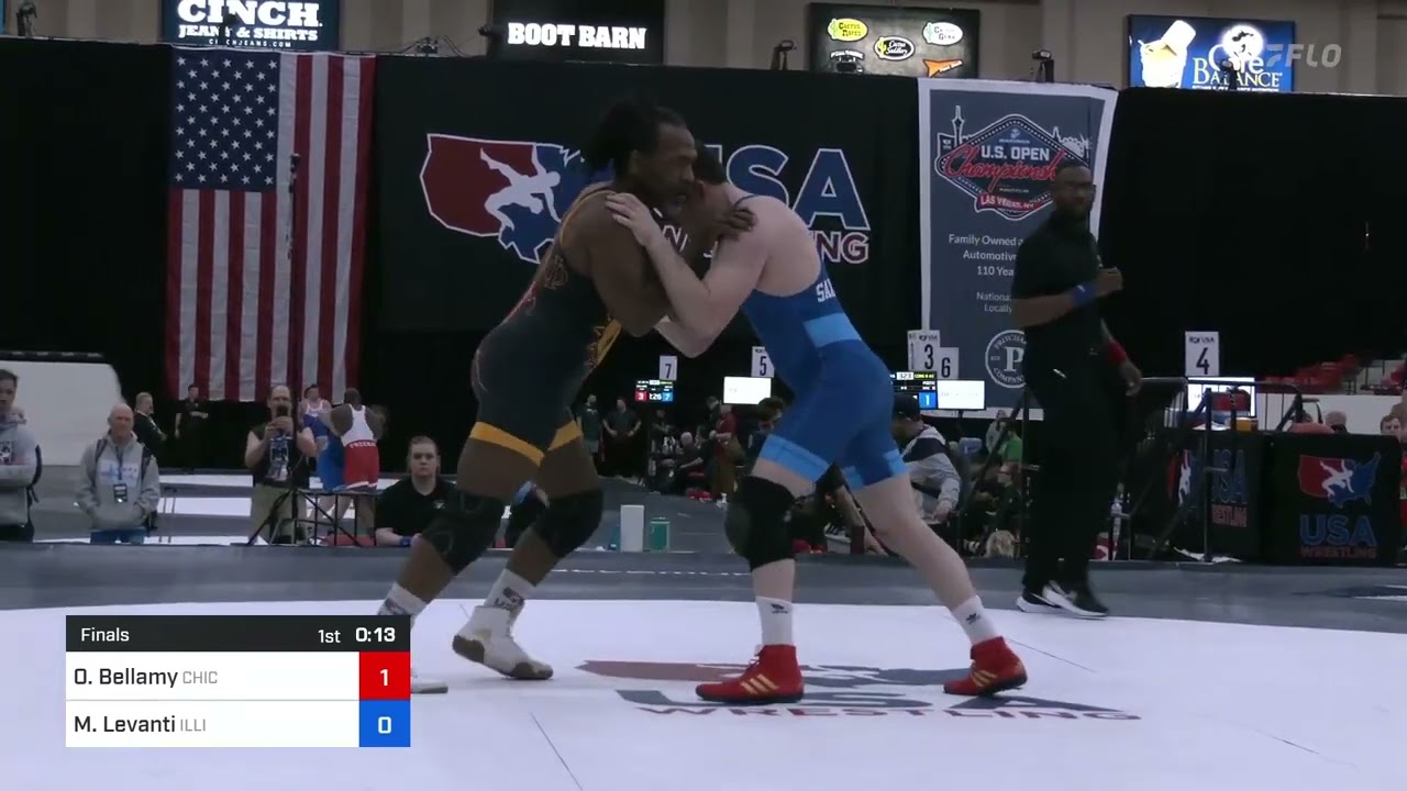 88 Kg Final - Octavius Bellamy, Chicago Wrestling Club Vs Michael Levanti, Illinois 9dfc