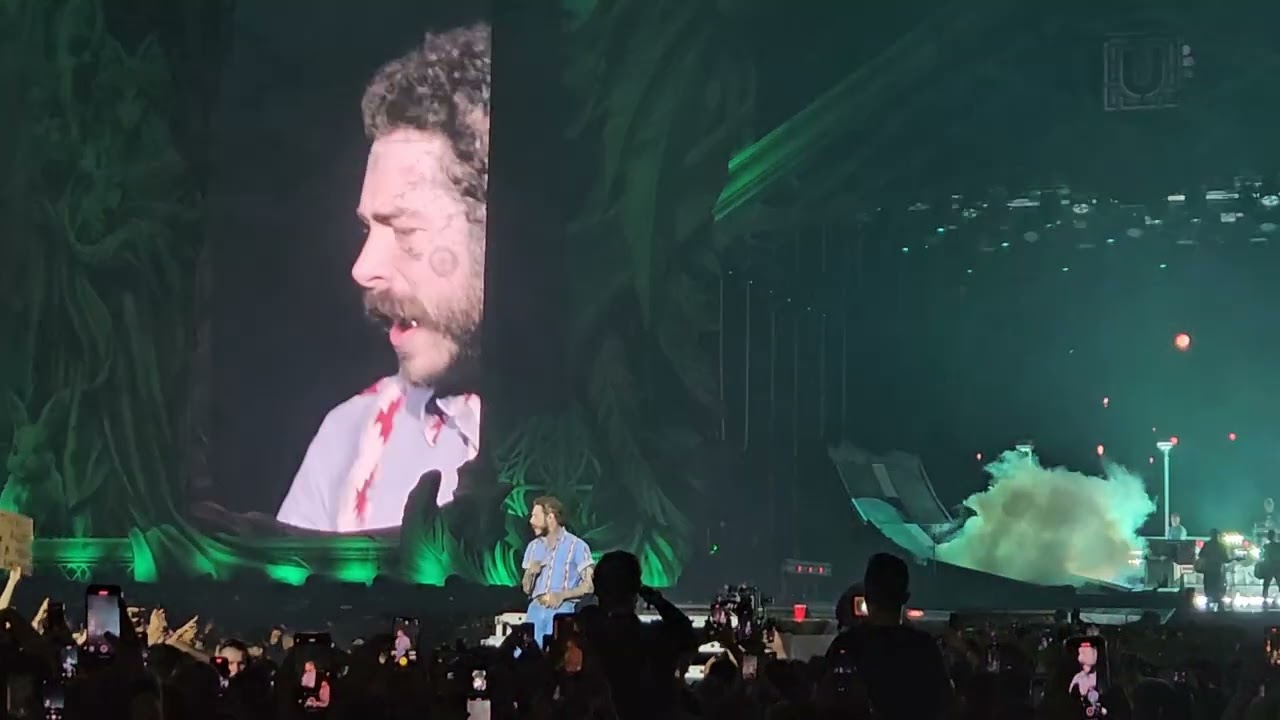 Post Malone - Untold 2025 - Intro + Part of the SHOW 