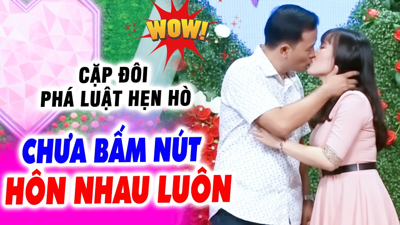 Cặp đôi ÔM NHAU QUẤN QUÝT không cần bấm nút MC Quyền Linh hú hồn vì mất nghề - Hẹn Hò Quyền Linh