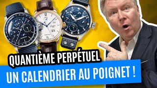 JOUR, DATE, MOIS, ANNÉE… 4 QUANTIÈMES PERPÉTUELS AUDEMARS PIGUET, IWC et GLASHÜTTE ORIGINAL !