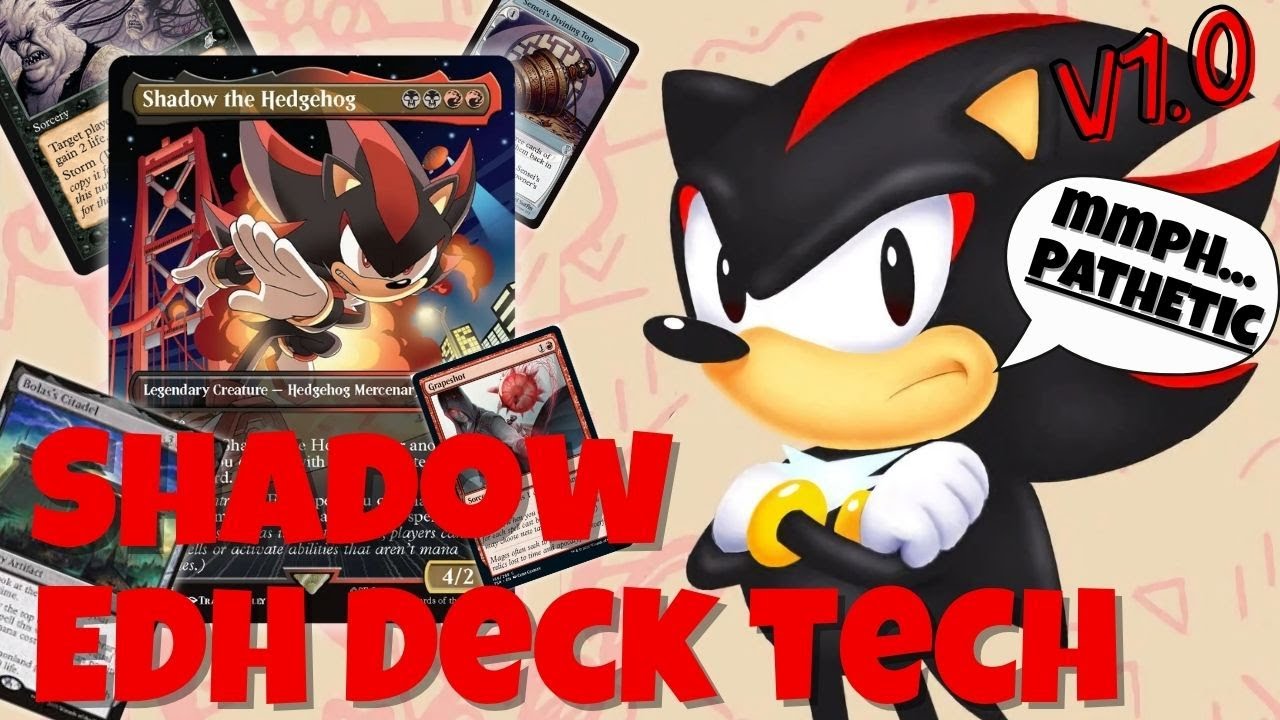 Shadow The Hedgehog EDH Commander Deck Tech 🦔💎