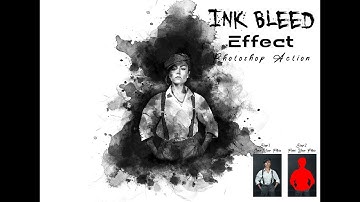 Ink Bleed Effect Photoshop Action