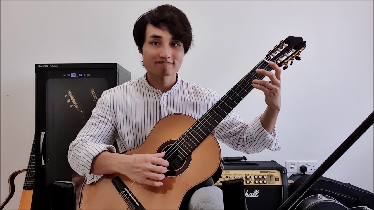 Jasmine Flower  - Abrsm Guitar Grade 1 List A no 1 - Tutorial