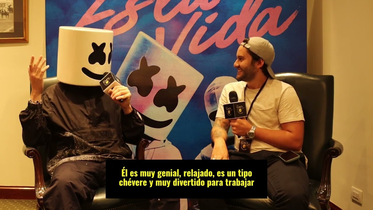 ¡Entrevistamos a Marshmello!