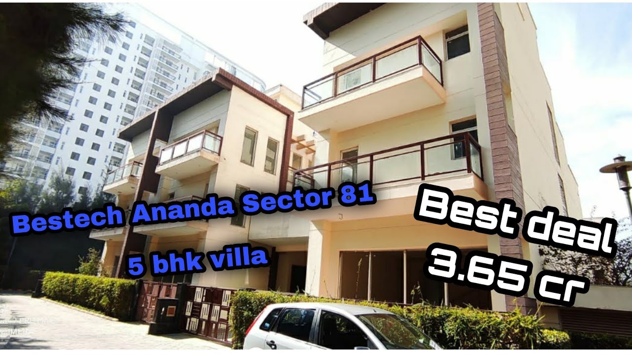 Ready to move Villa bestech ananda sector 81.