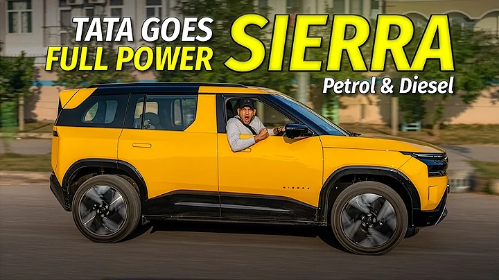 New Tata Sierra Drive Impressions | Petrol and Diesel | Gagan Choudhary 