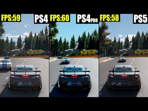 Gran Turismo 7 PS4 Vs. PS4 Pro Vs. PS5 Comparison | Loading Times, Graphics, FPS Test