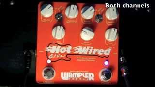 Wampler Brent Mason Hot Wired v2 overdrive/distortion pedal demo
