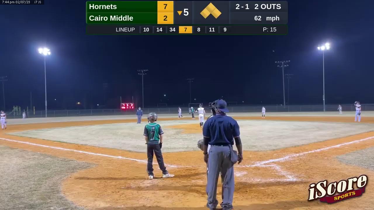 Cook middle School Hornets vs Cairo Middle (2023.02.07)