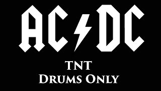 Video thumbnail of "AC/DC TNT DRUMS ONLY"