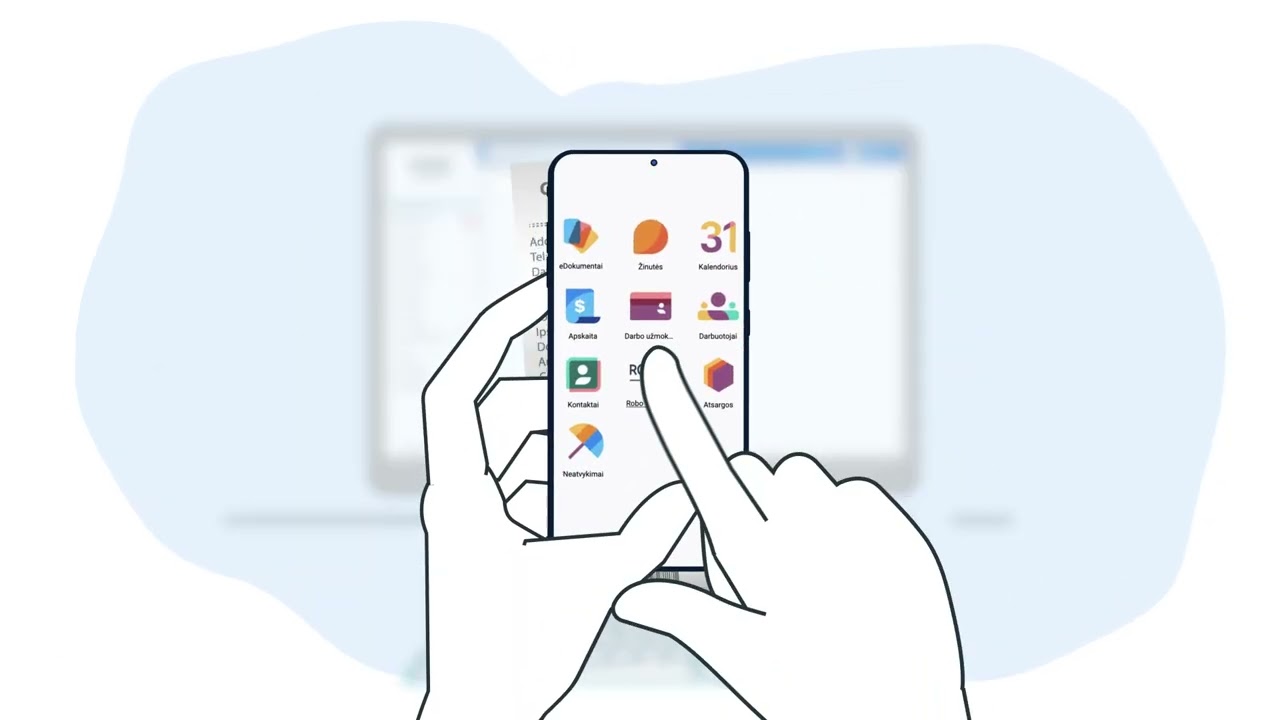 Išmani RoboLabs apskaitos sistema