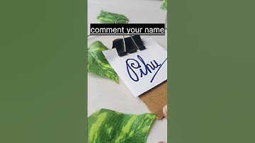 pihu name in cursive writing✍️#pihu #shortvideo #signature #shortvideo #viralvideo #viralshorts