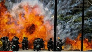 Caos na Venezuela o momento exato da explosão screenshot 2