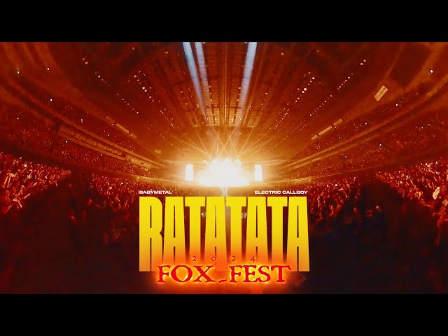 BABYMETAL x @ElectricCallboy  - RATATATA (OFFICIAL Live Music Video at FOX_FEST) class=