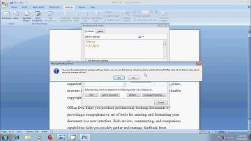 Word 2007: How to create and print Envelopes in word