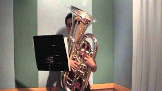A Song for Japan by solo Tuba