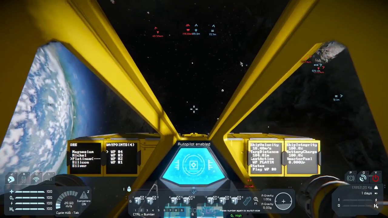 SPACE ENGINEERS AUTOMATED DRONE MINING - YouTube