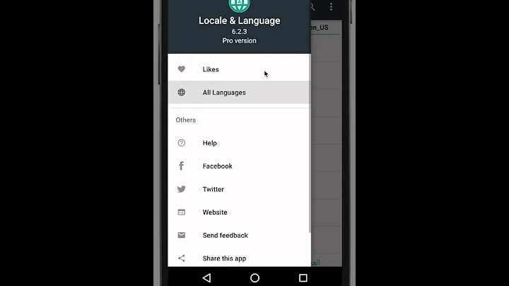 Locale & Language User Guide