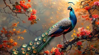 Deeply Relaxes with Gentle Music with Bird Chiming🌺SoundsSoothing Music Heals the Nervous System