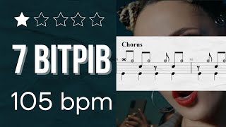 Drum Sheet “7 ВІТРІВ” The Hardkiss (★☆☆☆☆) (Drum score)