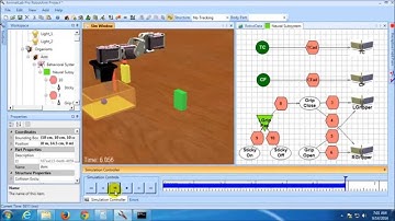 AnimatLab Robotic Arm Video Tutorial: Robot Control Part 2