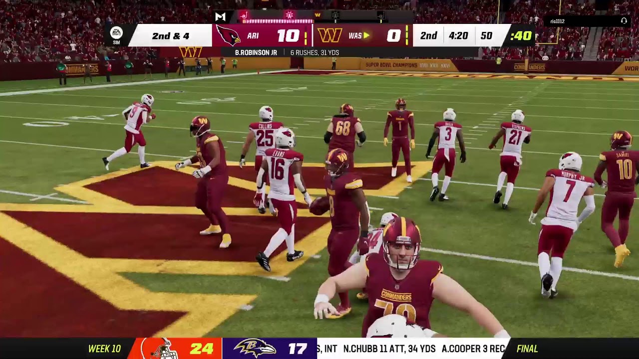 Commanders vs cardinals YouTube