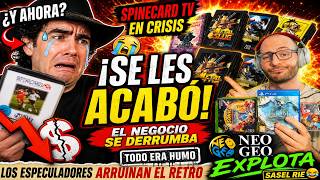 SPINECARD TV HA DESTRUIDO EL HOBBY😱 ¡LOS ESPECULADORES ARRUINAN EL RETRO! NEO GEO EXPLOTA YSASEL RI