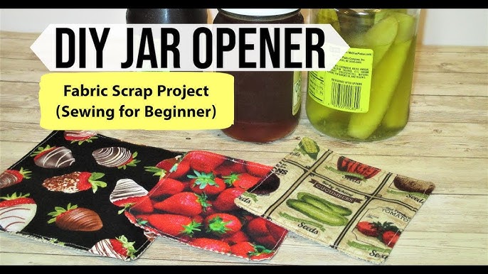 How To Make A DIY Jar Opener For A Bit Of Extra Grip ⋆ Hello Sewing