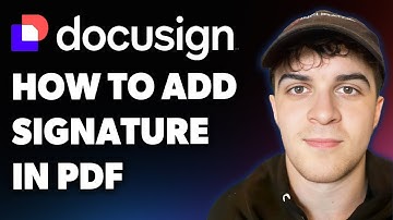 How to Docusign a Pdf Add Signature in Pdf ! (Full 2025 Guide)