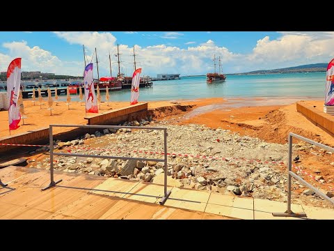 ПЛЯЖ СМЫЛО В ГЕЛЕНДЖИКЕ ПОТОПОМ