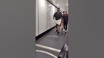 Joju George at Cochin Airport  #joju_george #jojugeorgeactor #trendingshorts