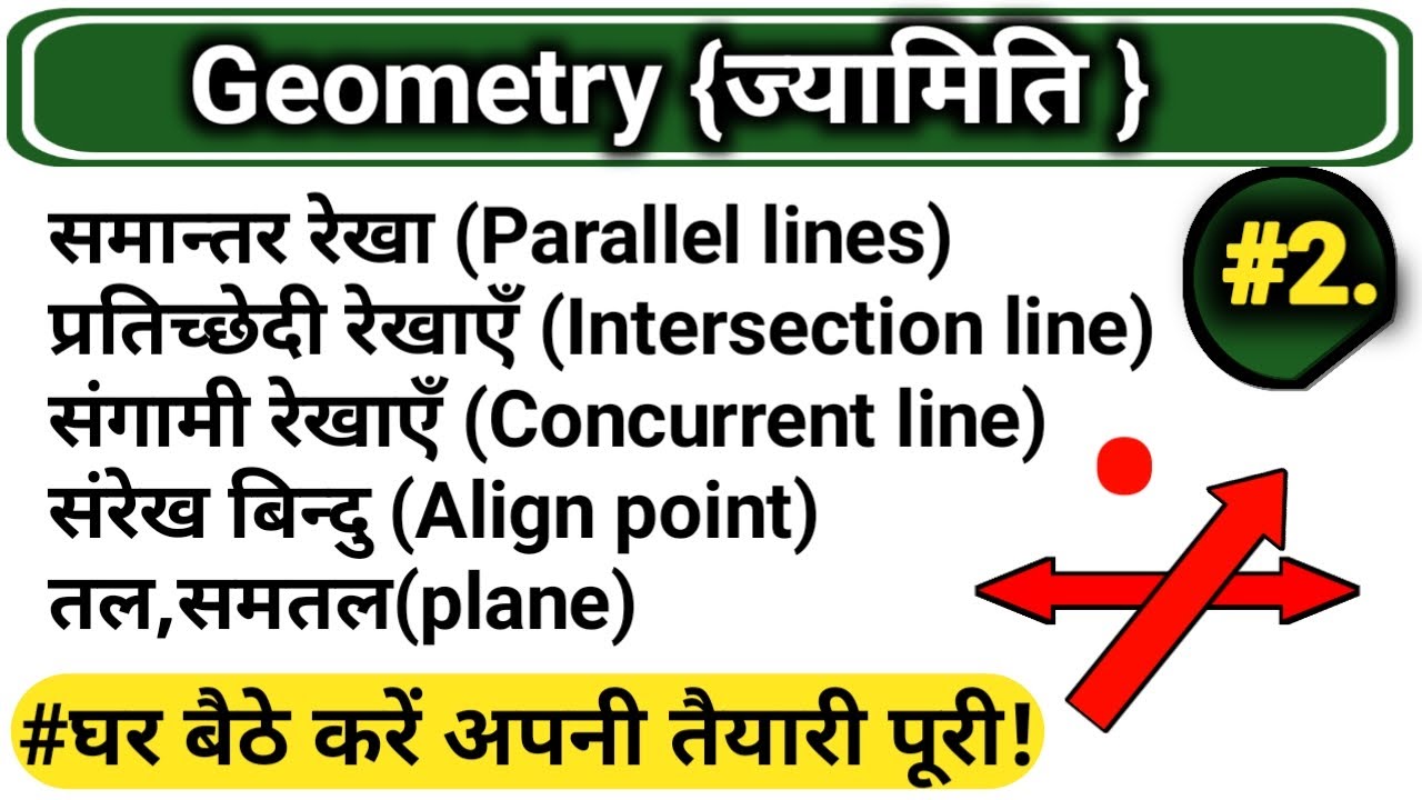 Geometry part-2 (ज्यामिति) geometry basic || basic Math for all || the ...