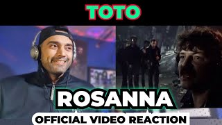 Toto - Rosanna - First Time Reaction (Official Video)