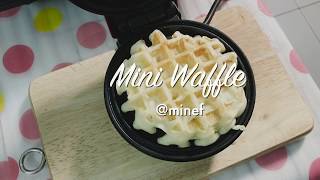 Athlete Statistics easy homemade mini waffle // using dash mini waffle maker // what i eat for breakfast